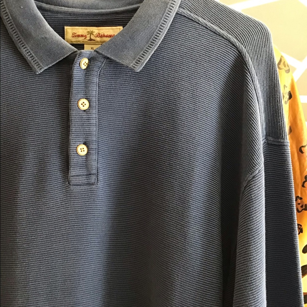EUC TOMMY BAHAMA BUTTON DOWN SHIRT SIZE XL - Picture 3 of 7